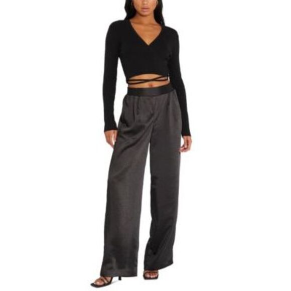 Sanctuary Margot Wide-Leg Pants In Black S - Picture 1 of 1